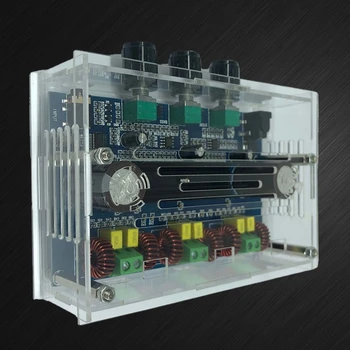 

2x50W+100W Bluetooth 5.0 Dual TPA3116D2 Power Subwoofer Amplifier Board 2.1 Channel TPA3116 Stereo Equalizer AUX Amp2x50W+100W B