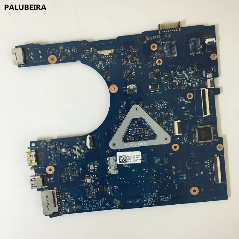 PALUBEIRA LA-C142P CN-0799KM 799 км для DELL INSPIRON серии 5555 5455 материнская плата для ноутбука AAL12 LA-C142P A4-7210 материнская плата для процессора