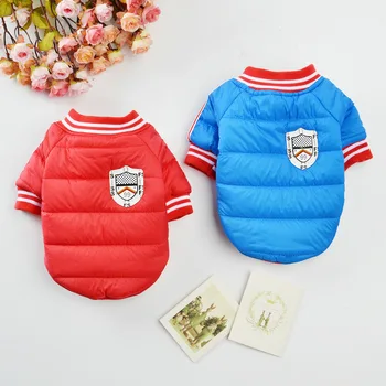 

Baseball Dog Clothes Chihuahua Pet Clothing for Small Medium Dogs Costume Winter Pet Products Warm Dog Coat Jacket Ropa Perro