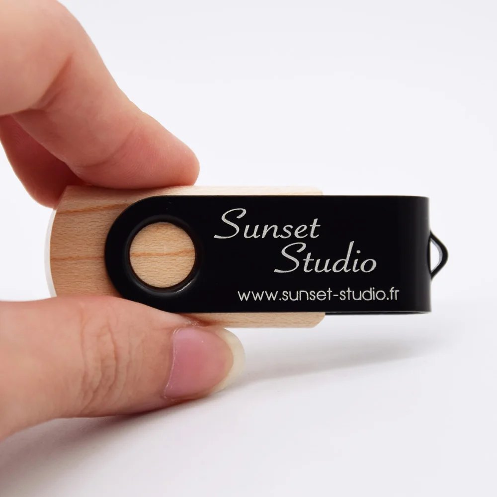 USB Flashdrive3.0 цветной вращающийся зажим с кленовым деревом флешка 128G/16G/32G/64G/8G карта