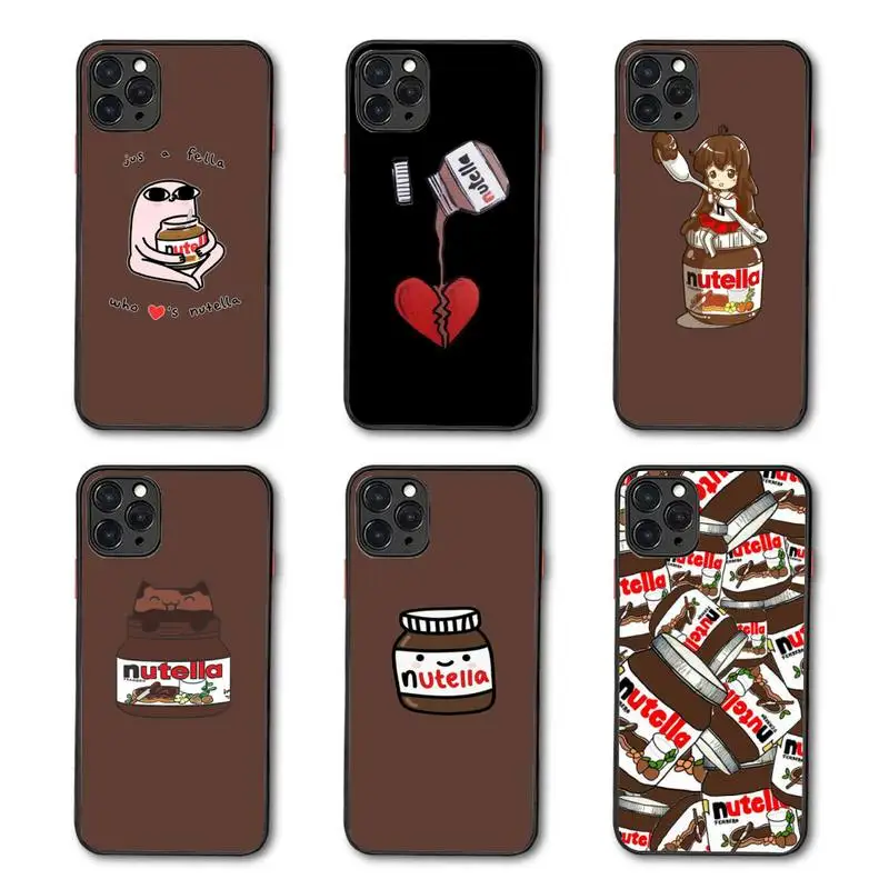 Peanut Butter Phone Case Matte Transparent for iPhone 7 8 11 12 s mini pro X XS XR MAX Plus coque | Мобильные телефоны и