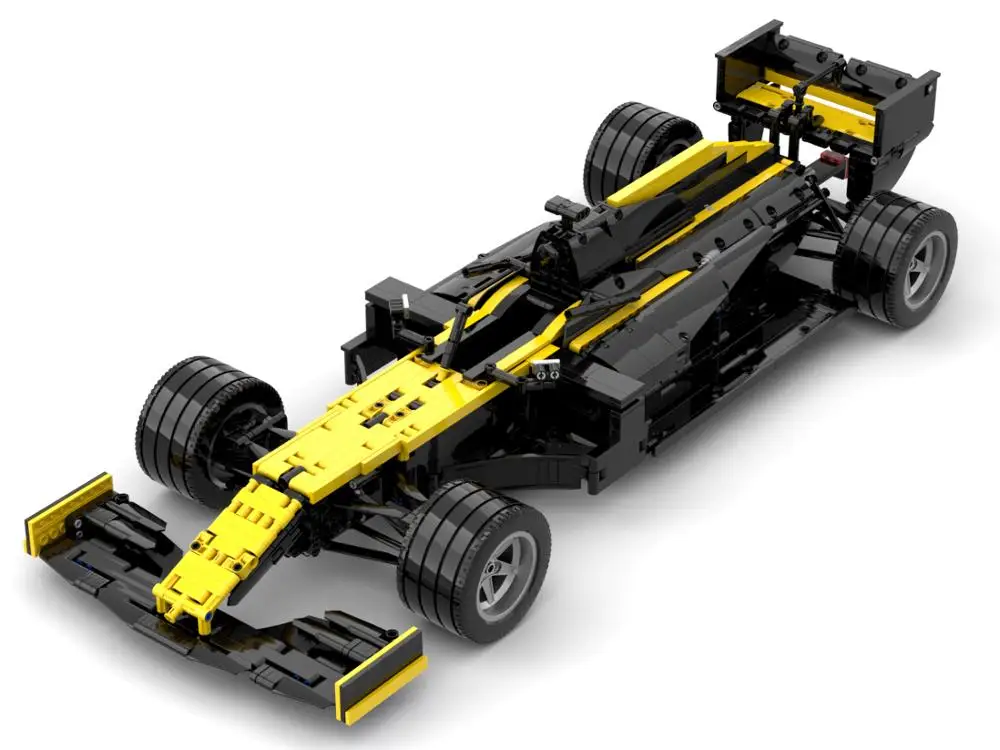 Конструктор New technology racing Legoins строительный блок для Renault F1 rs19 moc 46149 сборка сделай