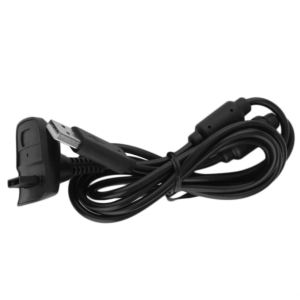 Зарядка через usb кабель Сменное зарядное устройство для Xbox 360 Беспроводной контроллер 1,5 м игровой контроллер usb кабель для зарядки