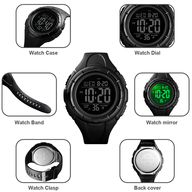 Роскошные Брендовые мужские спортивные часы модные Chronos обратный отсчет