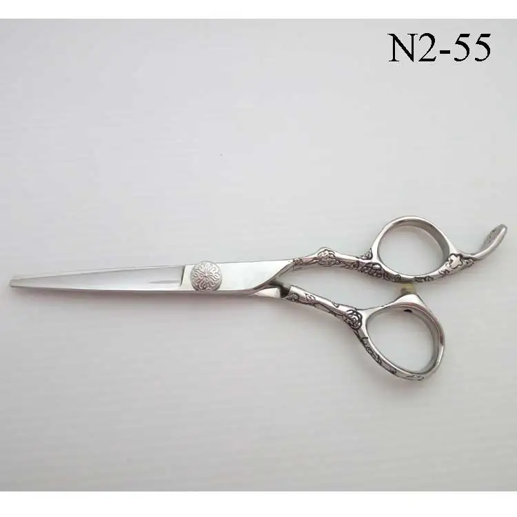 6 inch Парикмахерские ножницы, Набор японских 440C, профессиональные высококачественные ножницы для стрижки волос с гравировкой розы - Цвет: 6 inch