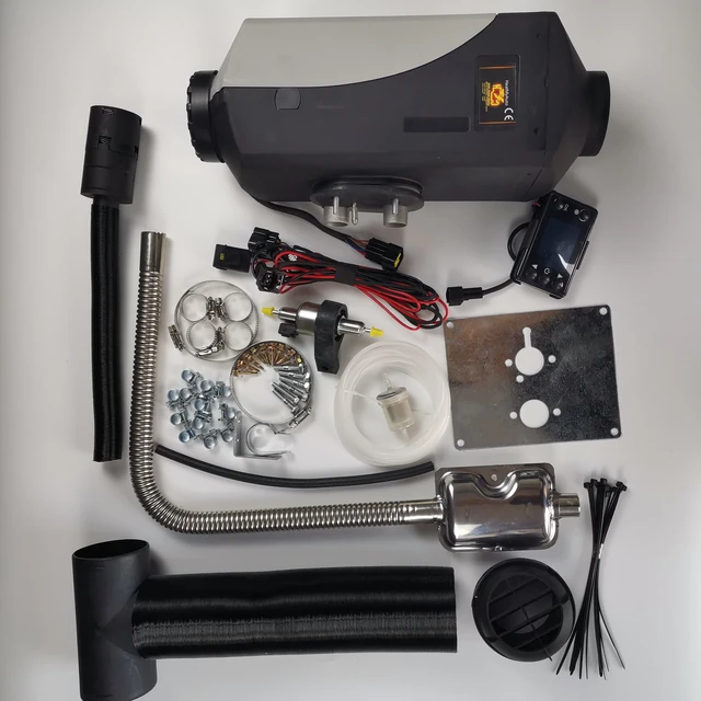 Installing and using manual 2KW 12  24V air parking heater webasto type! -  AliExpress