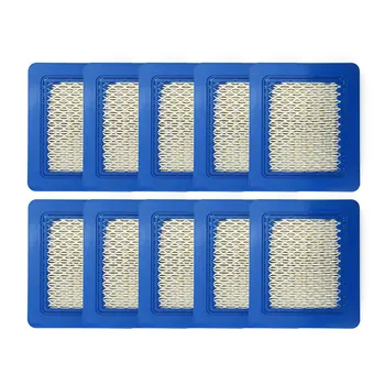 

10 Pack 491588S Air Filter Replace for Briggs Stratton 491588 4915885 Flat Air Cleaner Cartridge Lawn Mower Filter