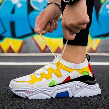 

2020 Men Shoes Breathable Running Shoes for Men Sneakers Summer Outdoor Sport Shoes Professional Training Shoes Brand Designer