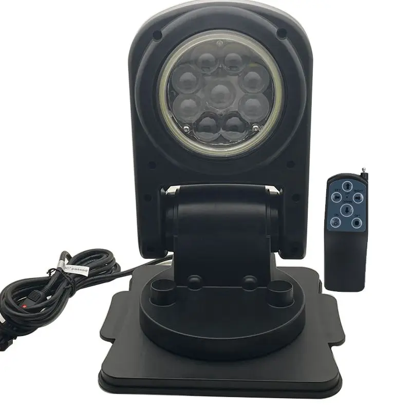 12V 24V 45W 6000Kn Searchlight with Wireless Remote Control Searching Light for Off Road ATV SUV