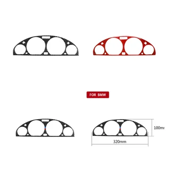 

Internal Instrument Panel Decorative Frame Dashboard Cover Stickers Carbon Fiber Interior for BMW E46 1998-2005 Accessories