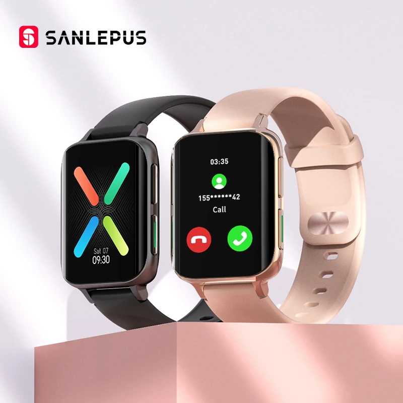 US $40.12 SANLEPUS 2021 NEW Bluetooth Calls Smart Watch Men Women Waterproof Smartwatch MP3 Player For OPPO Android Apple Xiaomi 2020