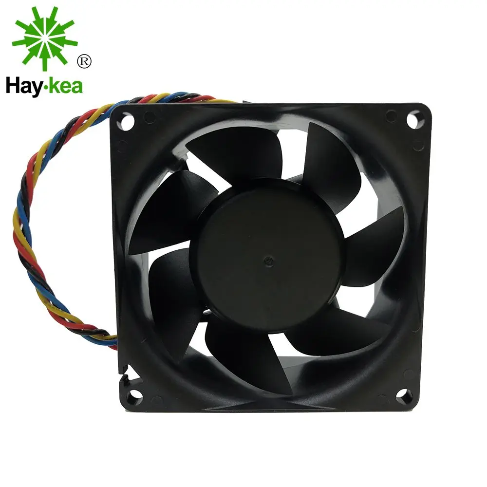H814N-A00 For SUNON MF80381V1-D000-M99 DC 12V 6.1W 4-wire 4-pin connector 80mm 80x80x38mm Server Square Cooling fa