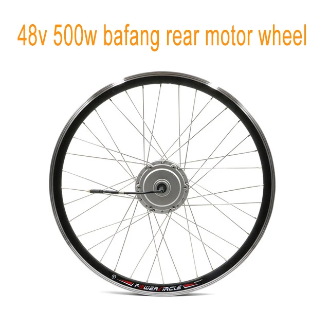Bafang 48V электрический велосипед задний мотор колеса бесщеточный Планетарная втулка колесо 350W500W для ebike bicicleta eletrica электрика velo - Цвет: 8FUN48V500W rear26