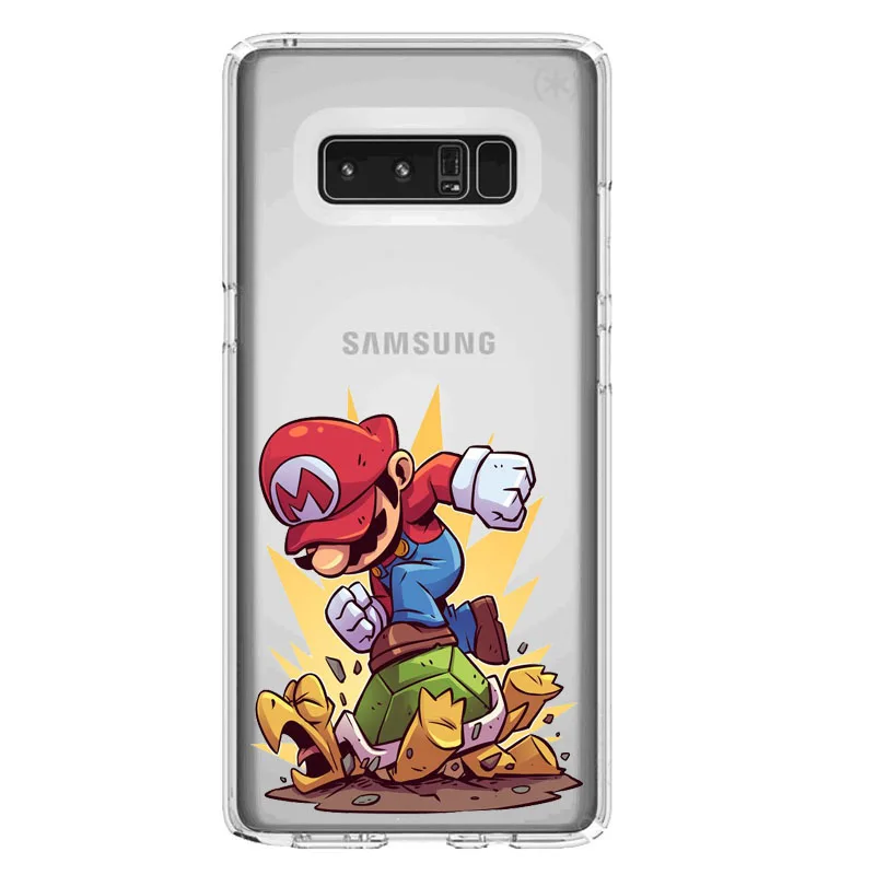 Новые забавные Супер Марио мягкие TP чехол для samsung A30 A50 S10LITE S9 S7 S8 S9PIUS S7EDGE 2018A8 A6 NOTE9 NOTE8 A8PIUS - Цвет: TPU