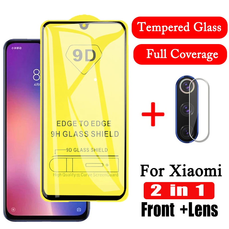 Закаленное стекло 9D 1 2 шт. для Xiaomi Mi 9T Защитное 9 SE объектива камеры xiomi Mi9T Mi9SE