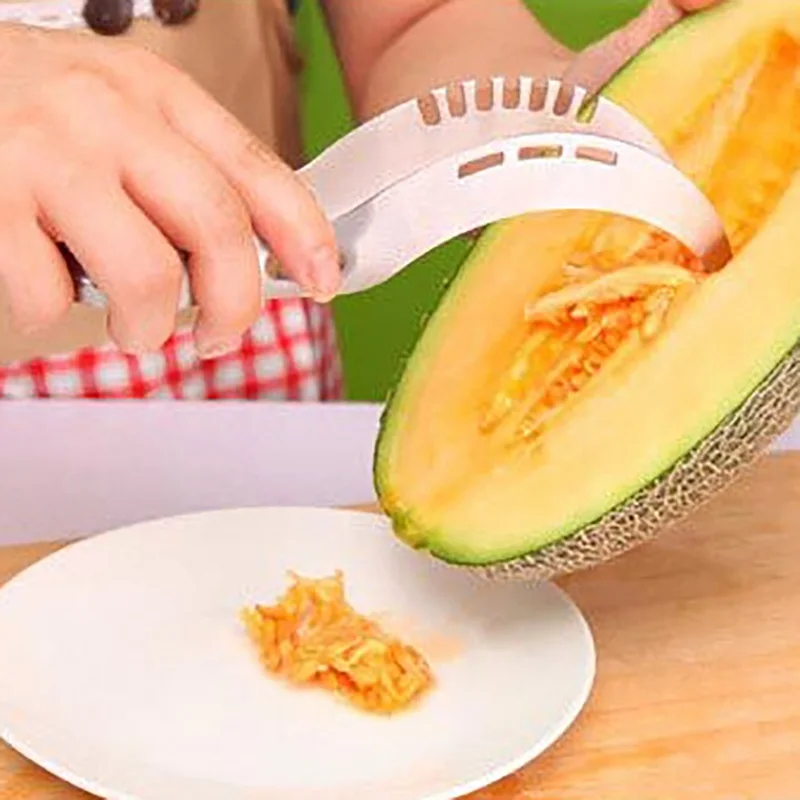 

Stainless Steel Watermelon Slicer Cutter Kitchen Accessories Knife Corer Fruit Vegetable Hami melon Tools Kitchen Gadgets