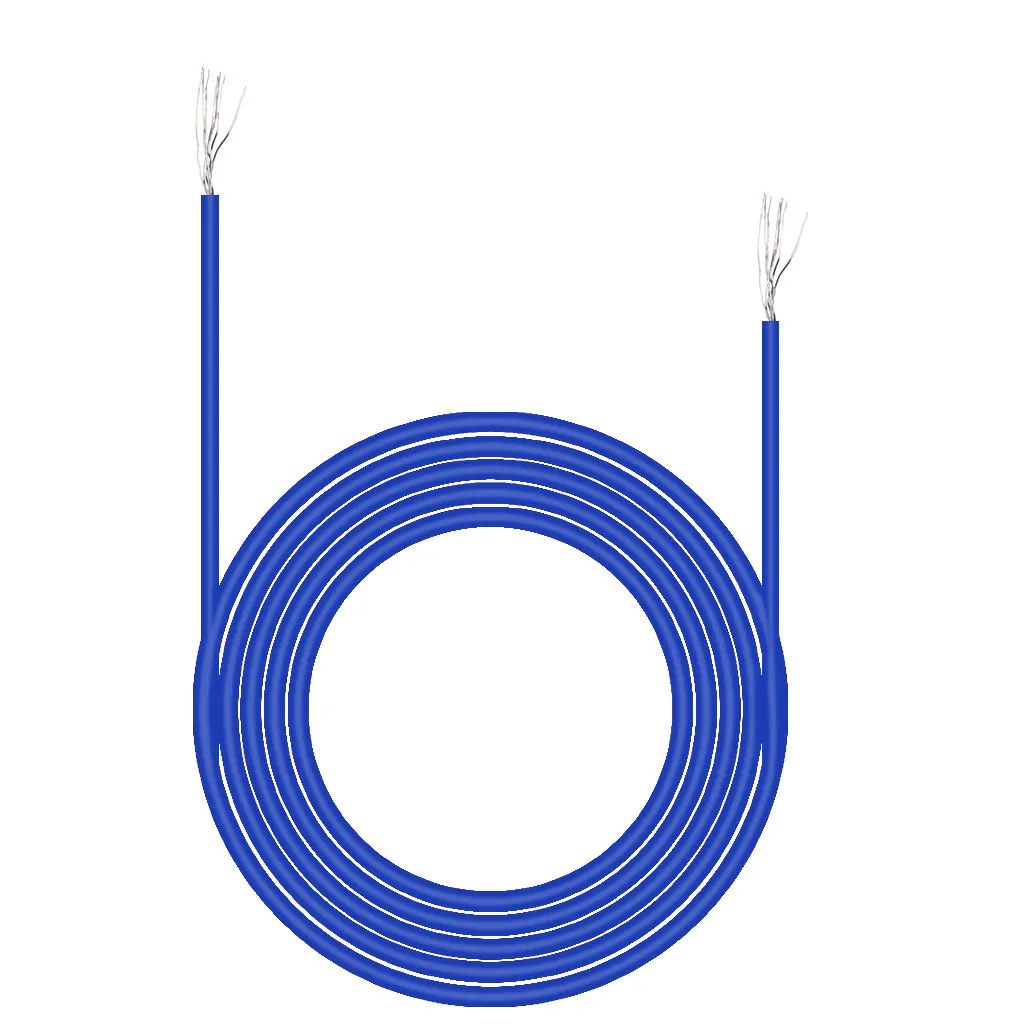 CARPRIE UL1007 20AWG кабель гибкий многожильный соединительный провод шнур электролиния синий 3/5M Earphpne аудио-Стерео адаптер Cables-L916 - Цвет: 3m