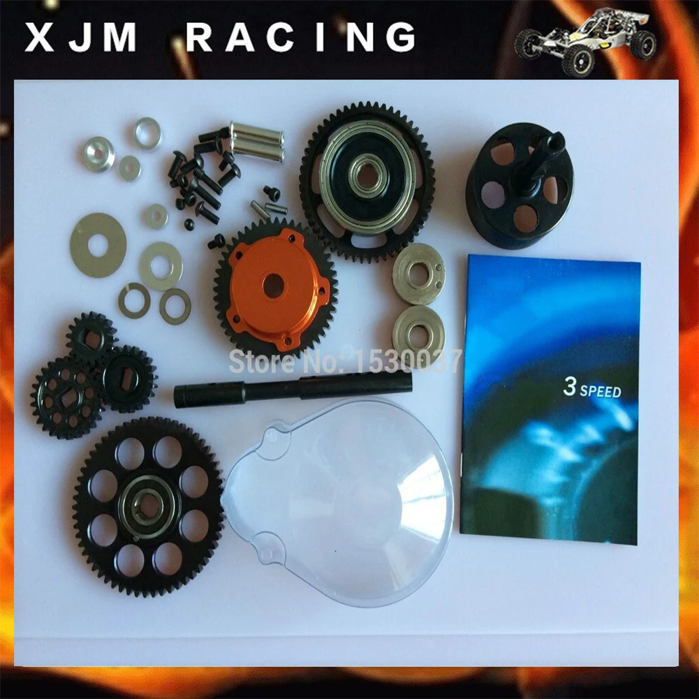 rc car 3 speed transmission