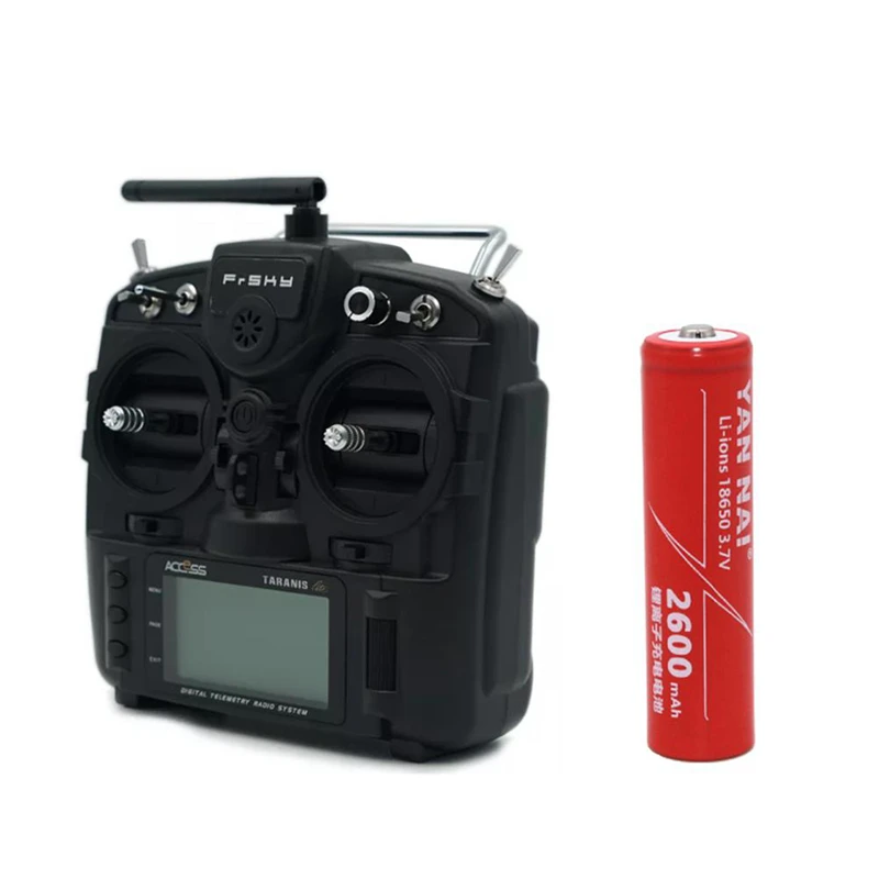 1 PC 3.7V 2600mAh 18650 Li-ion Battery for FrSky X9 Lite Radio Transmitter 1 PC 3.7V 2600mAh 18650 Li-ion Battery for FrSky X9 Lite Radio Transmitter