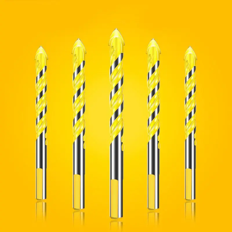 

High Quality Tungsten Steel Alloy Drill Bit For Wood Drilling Multifunctional Twist Triangular Drill Bit Power Tools Accessories