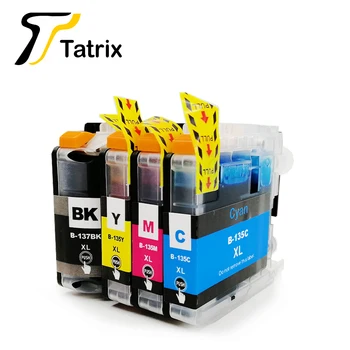 

For Brtoher LC137 LC135 BK/C/M/Y Full Compatible Ink Cartridge For Brtoher MFC-J4410DW/J4510DW/J4710DW DCP-J4110DW Printer