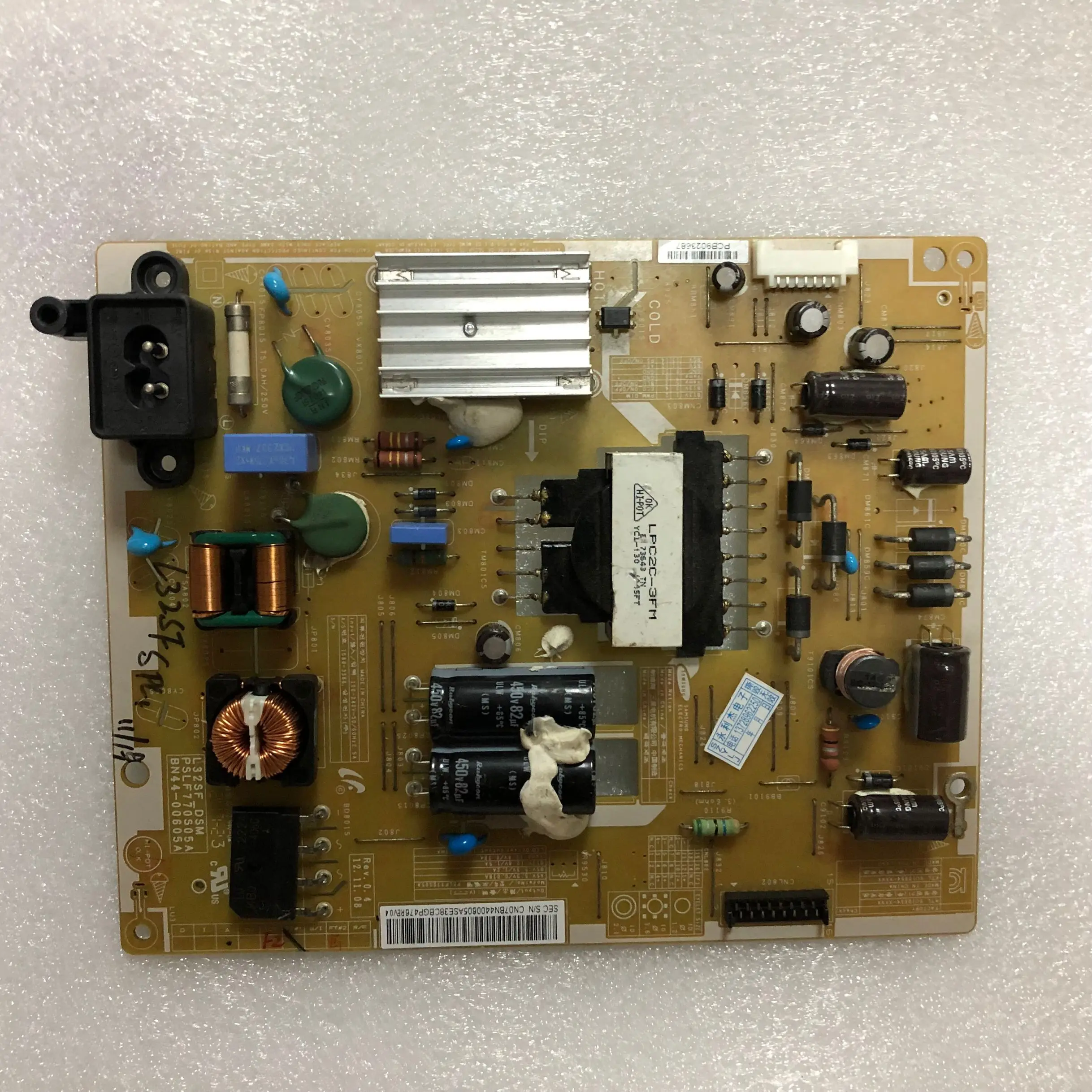 

1pcs/lot BN44-00605A L32SF_DSM PSLF770S05A good quality