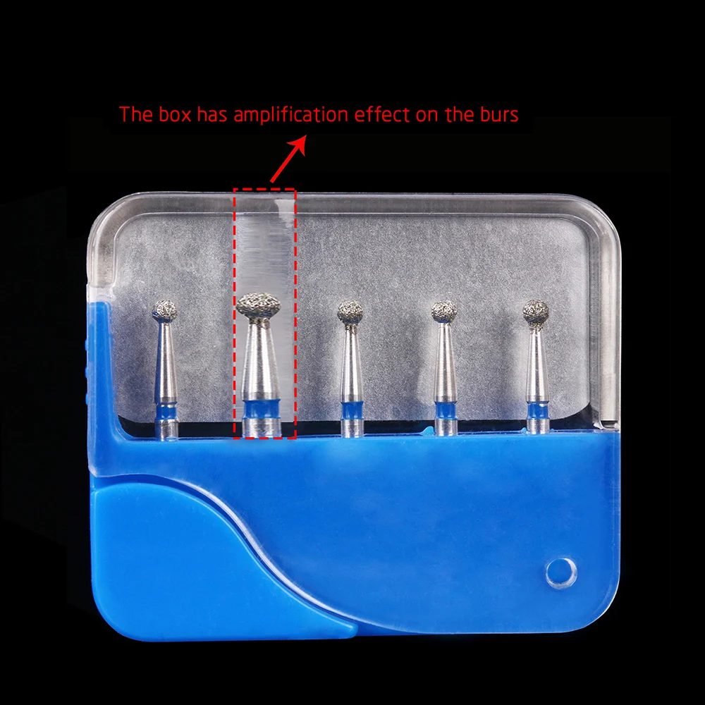 5 Teile/schachtel Dental Diamant Bohrer Zwei Schicht Diamant für High Speed Handstück FG Bur BR-31 BR-40 SF-41 FO-32 Zahnmedizin Werkzeug zahnärzte – Detail 3