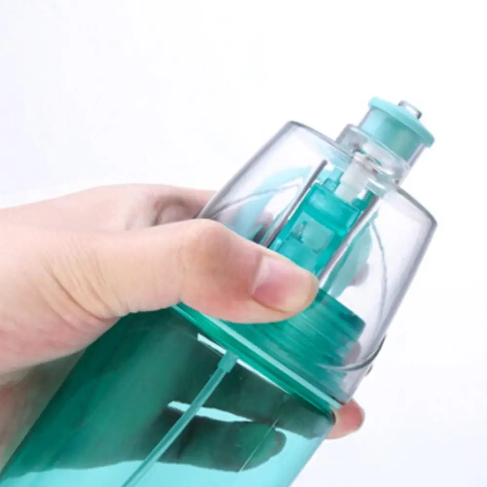 Модные креативные спортивные бутылки ручной чашки портативная летняя боьшая чашка пластиковый колпачок от распылителя бутылка для походов