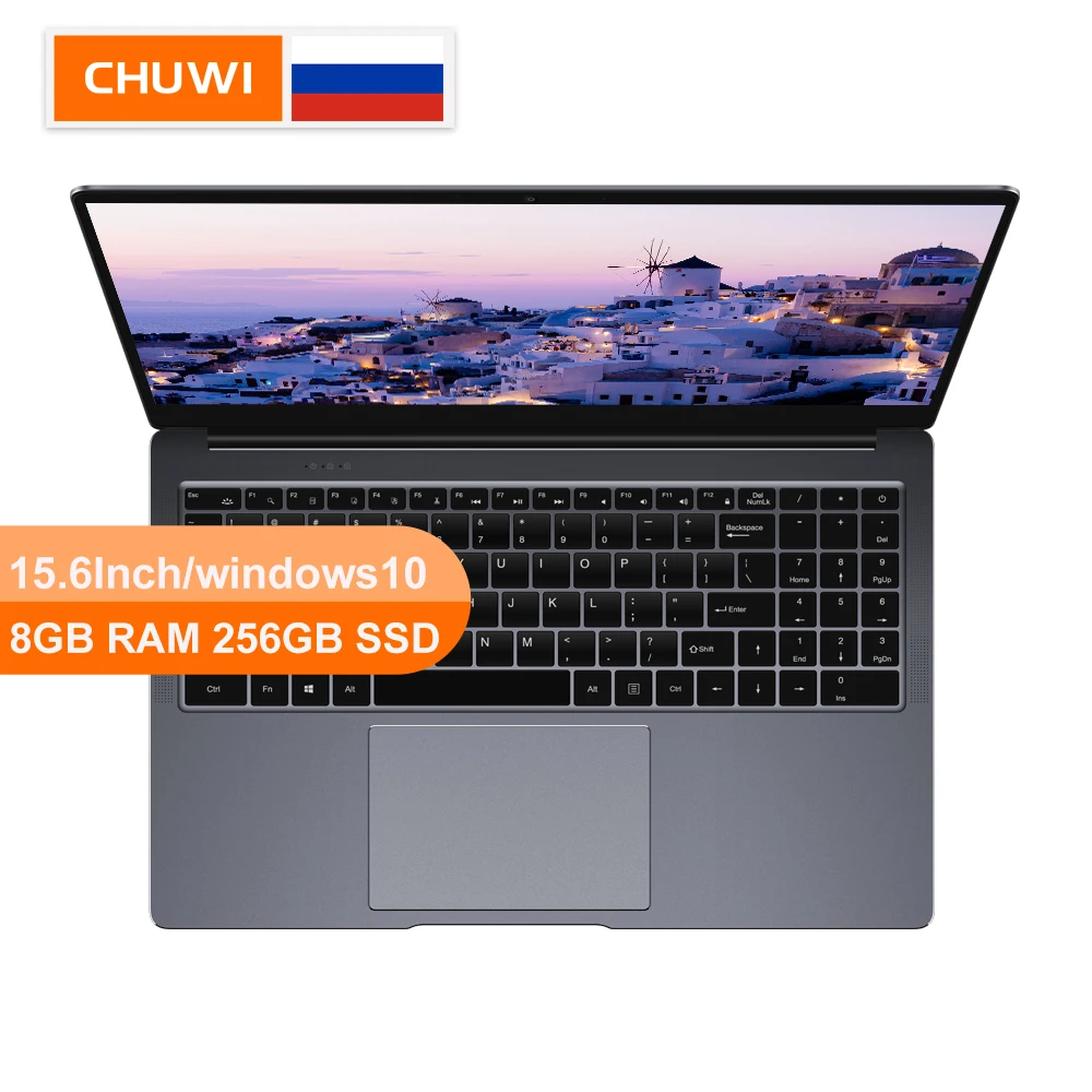 CHUWI оригинальный ноутбук LapBook Plus 15 6 дюймов 4K HD экран Intel X7 Четырехъядерный DDR4 8GB RAM
