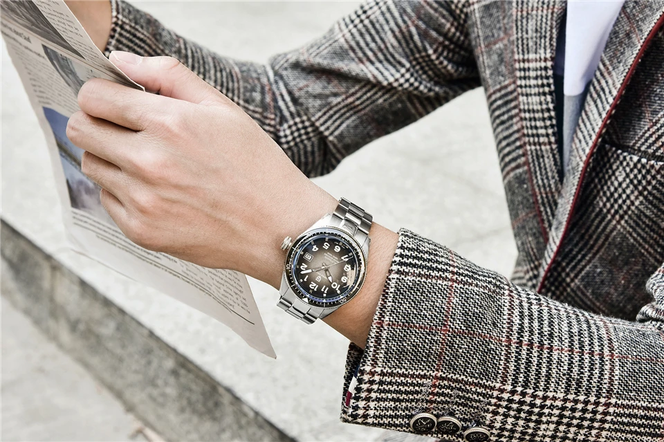 Relogio Masculino Pagani Дизайнерские мужские Модные Военные механические часы люксовый бренд водонепроницаемые автоматические наручные часы Мужские часы