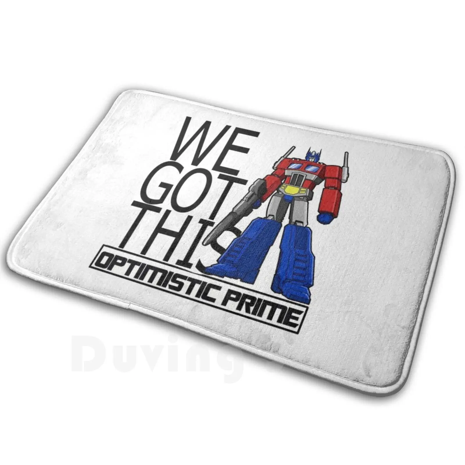 Ottimistico Prime Tappeto Tappetino Cuscino Morbido Prime Robot Ottimistico Auto Bot Autobot