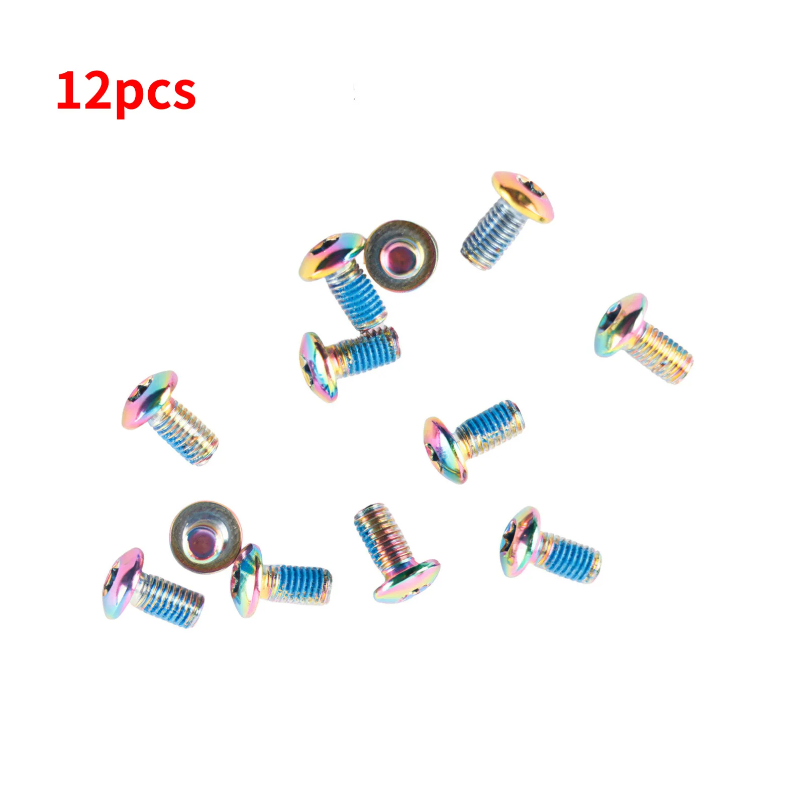 12Pcs Bicycle Brake Disc Screws Alloy Steel Bolt Rotor Cycling For Mountain Bike Bolts |