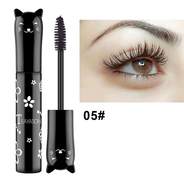 Eyes Makeup Color Mascara  Waterproof Fast Dry Cute Lengthening Curling Cosplay Purple Black White Ink  Cosmetic TSLM1