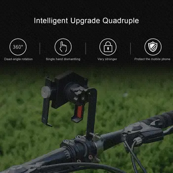 

Bicycle Mobile Phone Bracket Motorcycle Battery Car Phone Holder Shockproof Car Phone Stand Navigation Bracket