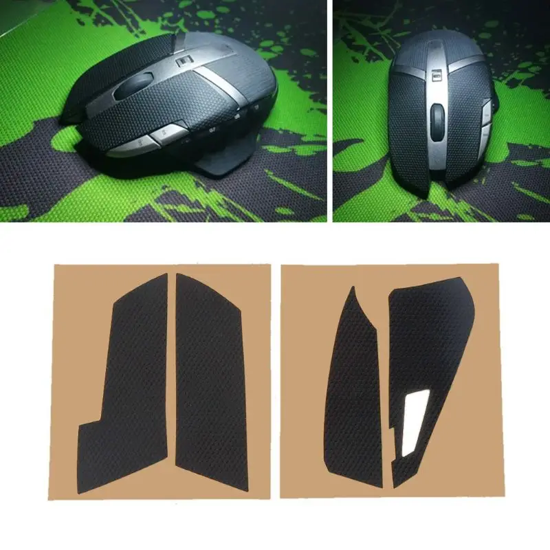 Logitech G402 G602 Оригинальные горячие линии игры мышь коньки боковые наклейки пот устойчивы колодки анти-скольжение ленты для logitech G502 мышь QX2B - Цвет: Logitech G402 G602