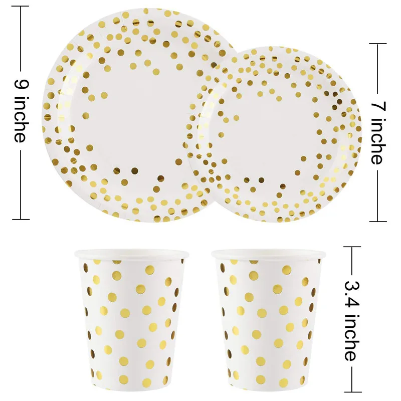 Plate paper cup paper cup set (12)