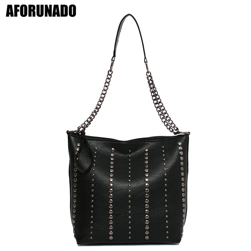 

Luxury Handbag Women Bags Designer Rivet Large Square Crossbody Shoulder Bags High Quality PU Leather Hand Bags For Women 2019