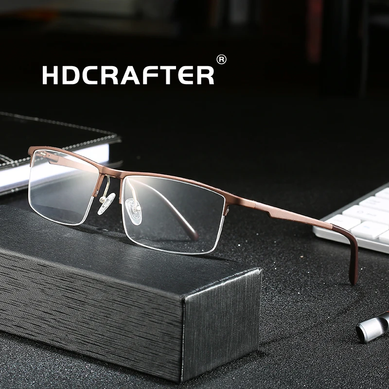 HDCRAFTER классические мужские очки с квадратной оправой брендовые дизайнерские модные женские мужские Оптические очки прозрачные очки