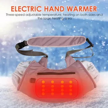 

Camping Waterproof Outdoor Winter Oxford Cloth Adjustable Temperature Soft Electric Hand Warmer Daily Rechargeable 3 Gears