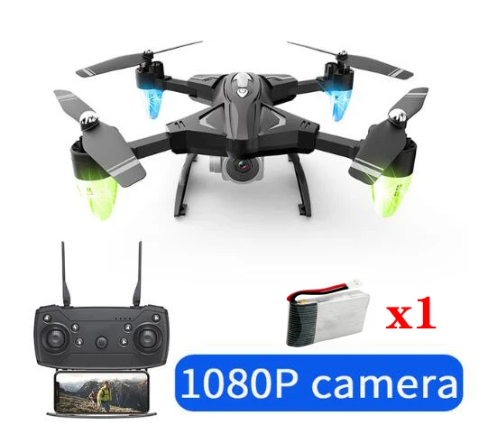 Without retail box RC складной Дрон с/без камеры 1080P широкоугольный wifi fpv F69 Квадрокоптер Профессиональный селфи Дрон Летающий вертолет игрушки - Цвет: Without retail box