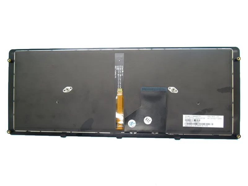 Клавиатура с подсветкой для Gigabyte P34G V2 P34F V5 P34W V3 P34K U2442D U2442F U2442S U2442N U2442T U2442V U24F U24T P34