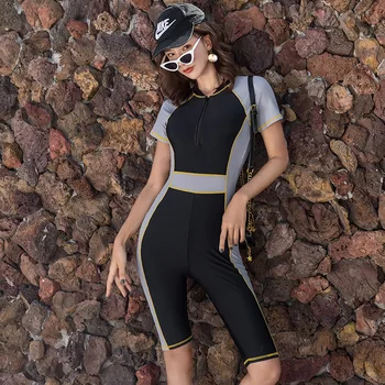 

Swimsuits Swimwear Long Sleeve For Surfing Women Windsurf Movement Neutral Sneaked Away Er Leg Pants Points Short Solid