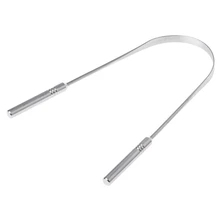 Скребок для чистки языка из нержавеющей стали, уход за полостью рта, дезодорант, инструмент для здоровья R3MF