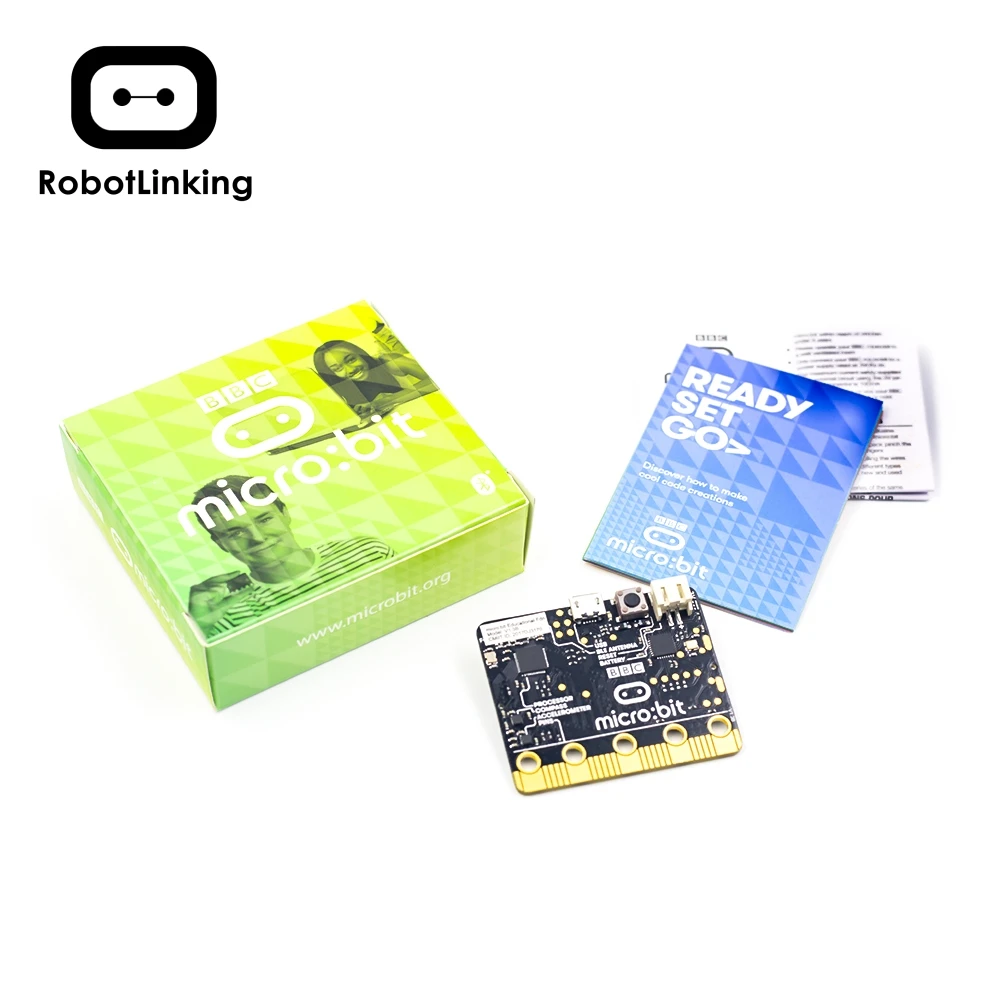Micro: бит NRF51822 макетная плата микроконтроллер с детектором движения компас светодиодный дисплей, Bluetooth с протектором чехол