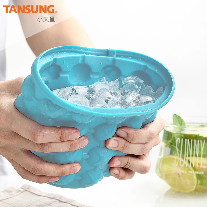 ice buckets plastic
