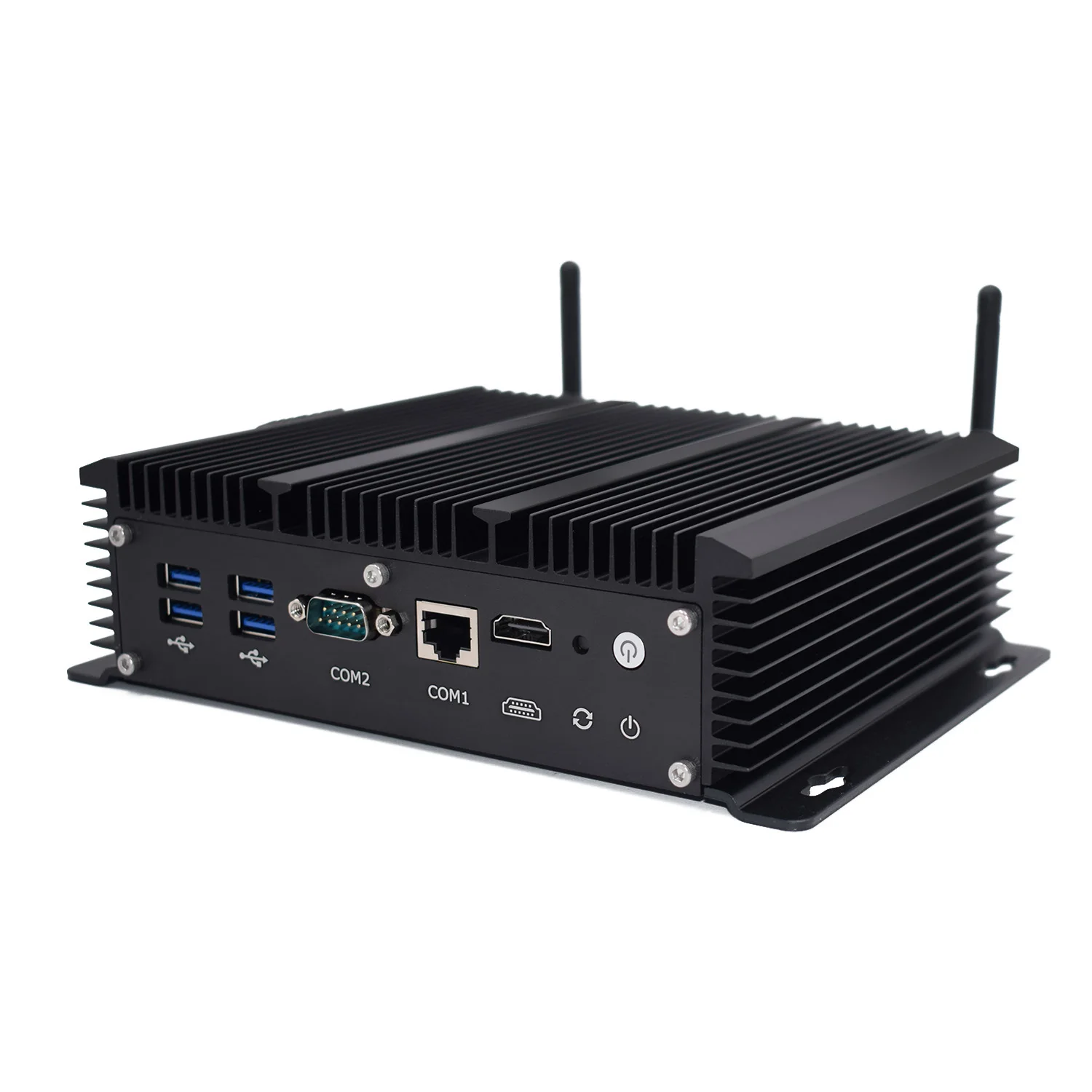 Promo Fanless Industrial pc Core i5 10210u i5 8265u 6LAN DDR4 RAM Pentium 5405U Firewall Router pfSense Computer support 3G/4G