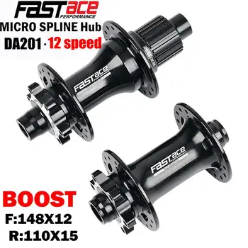 

Bicycle BOOST Hub Fastace DA201 148*12 110*15MM DEORE XT M8100 M7100 M6100 hub 12 speed Hub 32H MTB Bike MICRO SPLINE Hub