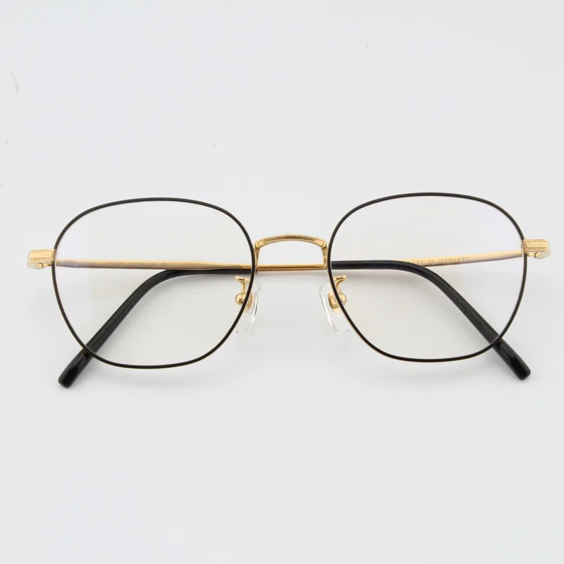 

Titanium Square Glasses Frame Men Women Vintage Retro Clear Lens Eyeglasses Optical Myopia Prescription Spectacle Frames Eyewear