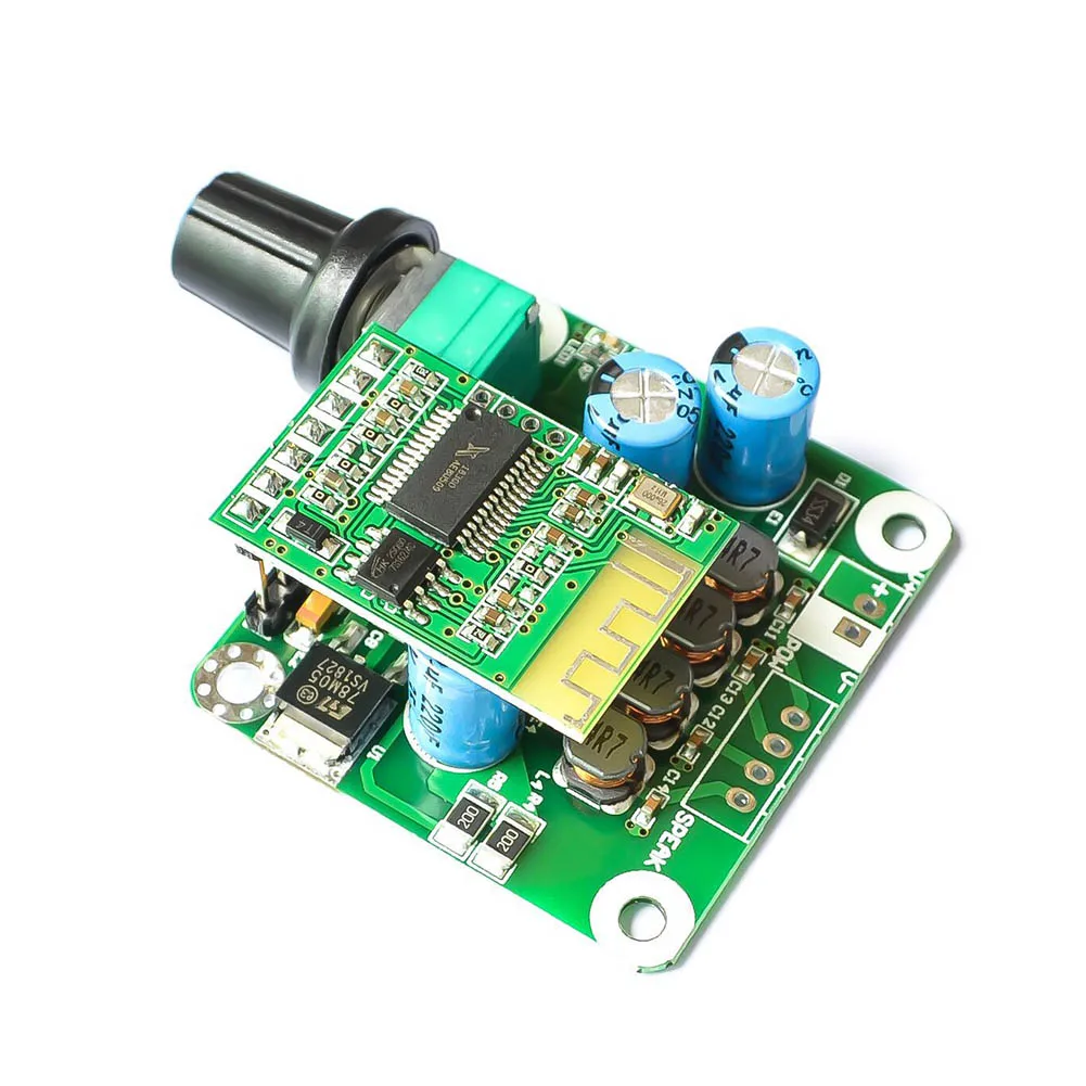 

1pc Digital Amplifier Board Audio Stereo Bluetooth 4.2 TPA3110 15W AS99
