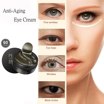 

Maski Eye Mask Black Pearl Anti-aging Eyes Mask For Anti-puffiness Eyelid Patch Skin Whitening Desalination Of Dark Circles